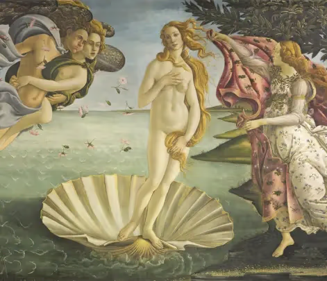 birth of venus by botticelli in florence