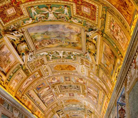 gallery of maps in the vatican museums